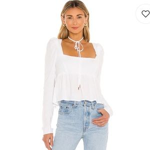 AFRM Hough Top in Blanc